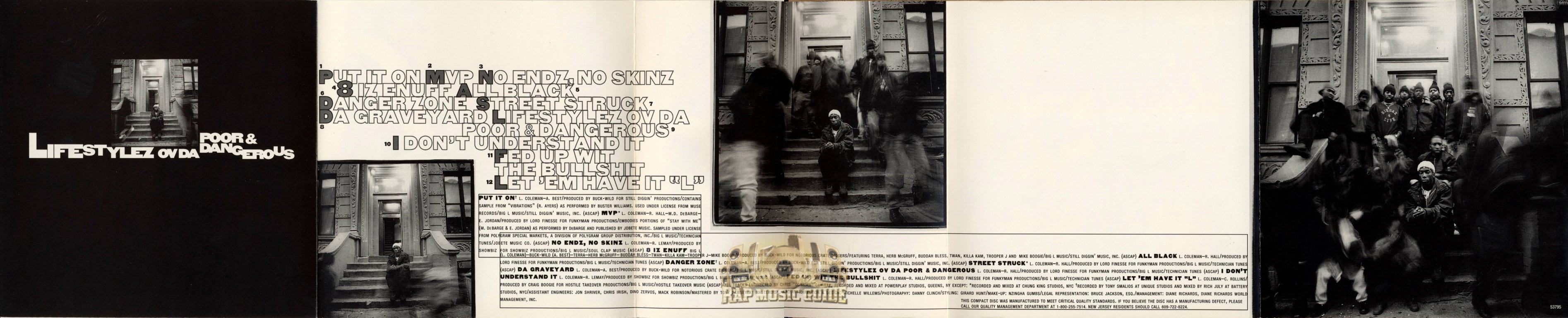 Big L - Lifestylez Ov Da Poor & Dangerous: CD | Rap Music Guide